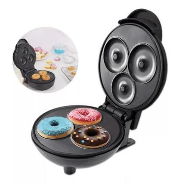 Imagem de Maquina Donuts Mini Rosquinhas Biscoito Antiaderente - Tatudeboa