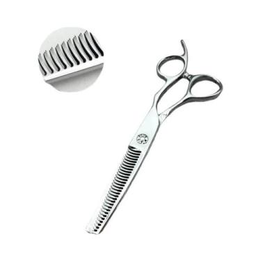 Imagem de Tesoura De Corte De Cabelo Profissional De 6,5" Para Barbeiro, Tesoura