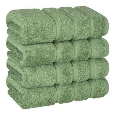 Imagem de Conjunto de toalhas de mão American Soft Linen 100% algodão turco 600G