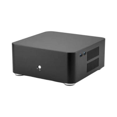 Imagem de Gabinete De Computador Mini ITX Todo Em Alumínio RGEEK L80 Com Fonte D