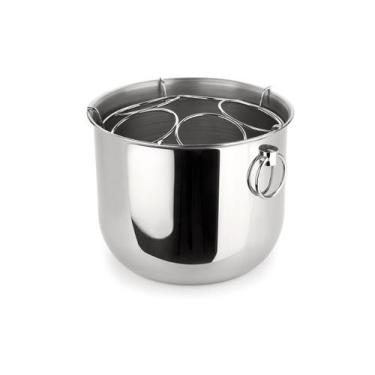 Imagem de Champanheira Aço Inox 12L Para 5 Garrafas Espumante redonda - Forma