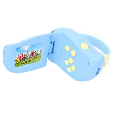 Imagem de Mingzhe Camcorder de Desenho Animado Câmera de Vídeo de Wing Shape HD 1080p para Crianças ABS Silicone (Azul)