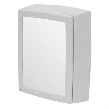 Imagem de Armário Plástico Versátil De Embutir/Sobrepor Branca A52