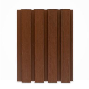 Imagem de Painel Ripado Externo Barra de 300cm Linear 0,60m² Barra Classic Ipê