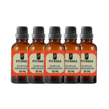 Imagem de Super Kit 5 Essências A Base Água Hidrossolúvel 30Ml Difusor - Nattuar