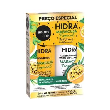 Imagem de Kit Shampoo & Condicionador Salon Line Hidra Maracujá 300ml