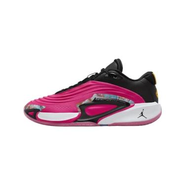 Imagem de Nike Tênis de basquete Luka 3 (FQ1284-600, rosa Prime/Preto/Hyper Jade/University Gold), Rosa Prime/Preto/Hyper Jade/University Gold, 41