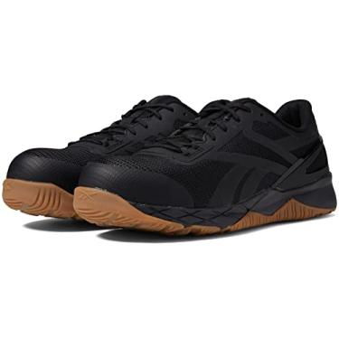 Imagem de Reebok Tênis masculino Work RB3317 Nanoflex TR Work Construction Preto Safety, 40, Preto, 39