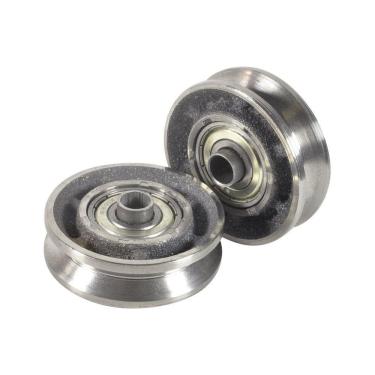 Imagem de Par De Roldanas Para Portão 70 Mm Cantoneira - Fp