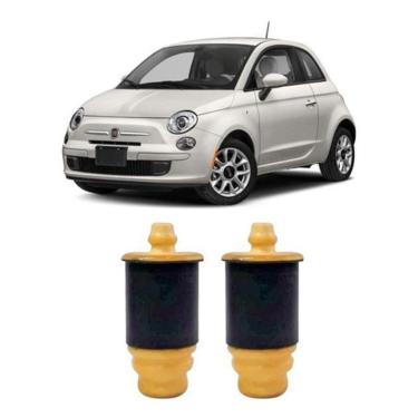 Imagem de Par De Batente Amortecedor Traseiro Fiat 500 2009 2010 2011