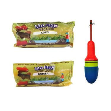 Imagem de Massa Mafish 200g Coco / Goiaba + Boiá Japa 70G