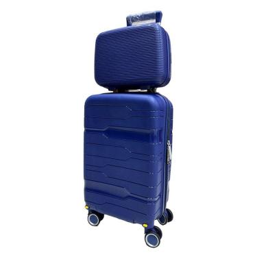 Imagem de Mala De Bordo 10Kg + Frasqueira Polipropileno Inquebrável