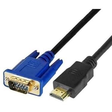 Imagem de Cabo HDMI p/ VGA 3 MTS - Mega