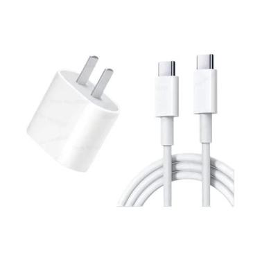 Imagem de Carregador Rápido USB C De 20W Para iPhone 16 15 14 13 12 11 8 plus Ac