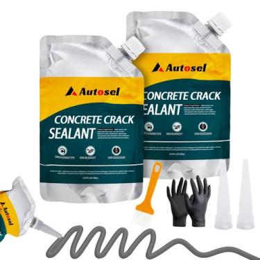 Imagem de Preenchedor de rachaduras de concreto Autosel High Elasticity 2 PCS
