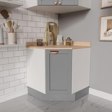 Imagem de Balcão de Canto Oblíquo Arizona CabeCasa MadeiraOriginals - CabeCasa M