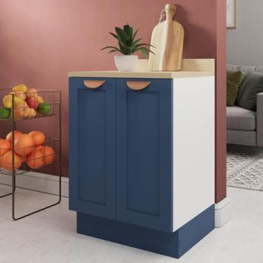 Imagem de Balcão 2 Portas 60cm com Tampo Arizona CabeCasa MadeiraOriginals - Cab