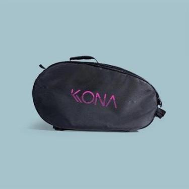 Imagem de Raqueteira Kona Basic Plus Preto/Rosa-Unissex