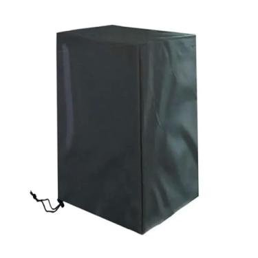 Imagem de Ioensy Capa para cadeira de jardim resistente à prova de poeira e sol, resistente a rasgos, proteção para móveis de gramado, 68cmx68cmx120cm