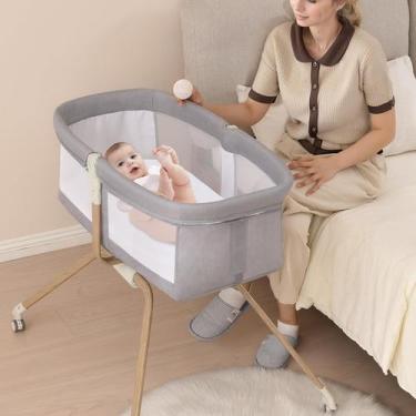 Imagem de Bassinet Venowu Quick Fold, malha respirável para viagens