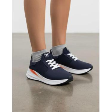 Imagem de Tênis Esportivo Juvenil Molekinho Move Neo Running Menino, 33, Azul, M