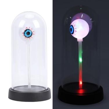 Imagem de Ymiko Luz Noturna Colorida LED Com Decoração de Globo Ocular Ornamento de Iluminação Com Tema Assustador para Configuração de Cena de Festa de Festival Material ABS Design Portátil