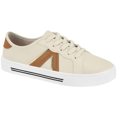 Imagem de Tenis Feminino Branco Moleca Casual Flatform Confortável 5667753 (Camel, BR, Adulto, Numérico, 38)
