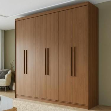 Imagem de Guarda Roupa Casal 6 Portas 2 Gavetas Lyon Yescasa