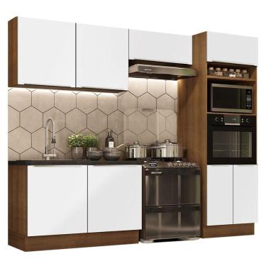 Imagem de Cozinha Completa Madesa Lux 270001 Com Armário E Balcão