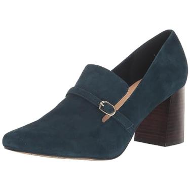 Imagem de Bella Vita Ashton Scarpin feminino, Couro de camurça azul-marinho, 9 Narrow