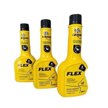 Imagem de Kit 3 bardahl flex aditivo p/combustivel motor flex 200 ml - marca