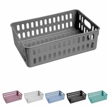 Imagem de Cesto Decorativo Caixa Organizadora Pequena - Kit Com 10 Organizador C