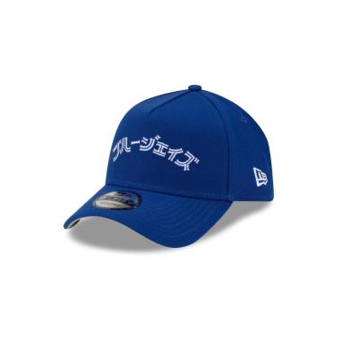 Imagem de BONE NEW ERA 9FORTY A-FRAME SNAPBACK TORONTO BLUE JAYS MLB HYPERFLY AZUL-Masculino