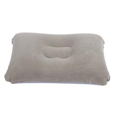 Imagem de Colchão Inflável Multifuncional para Viagem Em Carro Soft PVC Almofada para Descanso de SUV (Cinza)