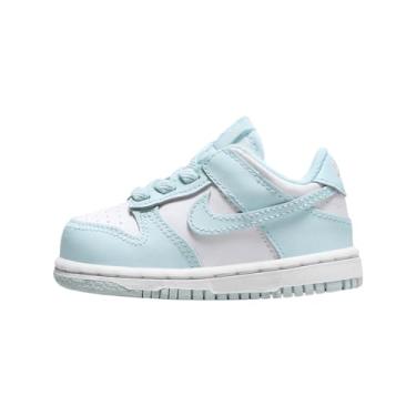Imagem de Nike Tênis infantil Dunk Low, Azul geleira, 9 Toddler