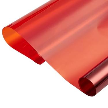 Imagem de AuMoHall Película transparente colorida para janela de privacidade diurna para casa e escritório, controle de calor anti-UV, película blackout com bloqueio solar para decoração de janelas em casa (50