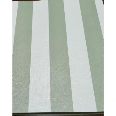 Imagem de Papel De Parede Infantil Vinílico- Listrado Vichi Verde Oliva Revoada 4401 Bobinex.