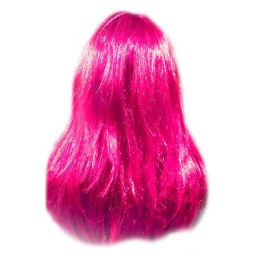 Imagem de Peruca Longa Lisa Pink Para Festas