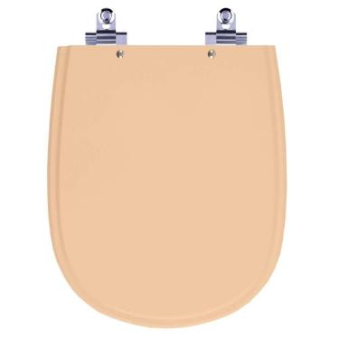 Imagem de Assento Sanitário Laqueado Soft Close Paris Papaya Para Vaso Ideal Standard
