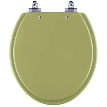 Imagem de Assento Sanitário Laqueado Soft Close Azalea Verde Itapua Para Vaso Celite