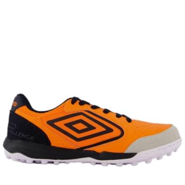 Imagem de Chuteira Umbro Pro Challenge Uptake Laranja e Preta 42