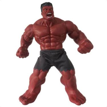 Imagem de Boneco Hulk Vermelho Revolution Gigante 45cm Articulado Mimo Toys 0517