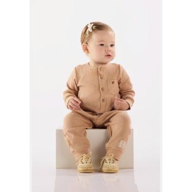 Imagem de Macacão Nature Unissex Bebê em Ribana Up Baby-Unissex