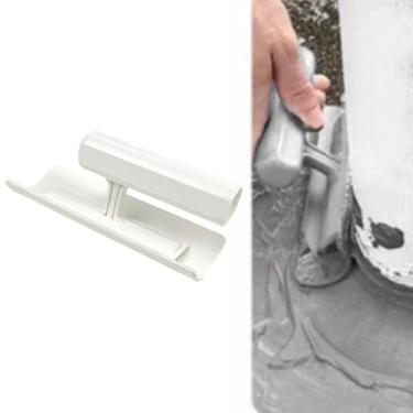 Imagem de RNXRZANK Espátula Curva, Ferramenta de Desbaste Manual Portátil, Leve E Multifuncional com Cabo Ergonômico para Pintura Artística, Estilo C, Tamanho real