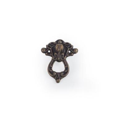 Imagem de Puxador Colonial Bronze Móveis Antigos Luiz Xv 80 Unidades - Telis Fer