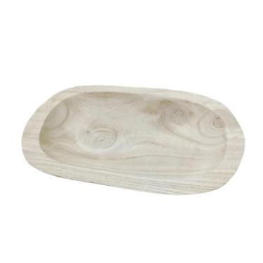 Imagem de Ｂｅｓｇａ Tigela de madeira para massa, decorativa, prática, criativa, estilo fazenda, oval, ideal para presentear, para cozinha e uso doméstico.