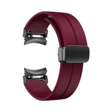 Imagem de Pulseira Magnética De Silicone Para Samsung Galaxy Watch, Faixa Esport