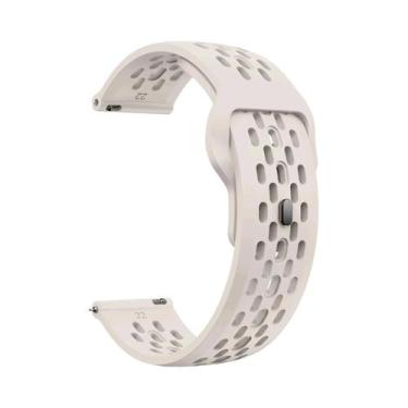 Imagem de Pulseira Esportiva De Silicone Respirável De 22mm Para Relógio CMF pro