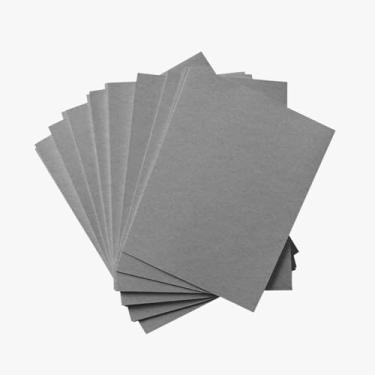 Imagem de Papelão Cinza Holler Paraná A4 1,7mm para Encadernação, Cartonagem, Capa Dura, Artesanato – 50 Placas
