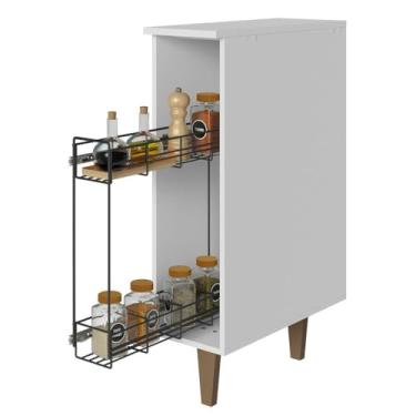 Imagem de Balcão Porta-temperos Branco Reims Madesa